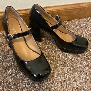 Black mary jane pumps from Sun Stone in a size 6 1/2
